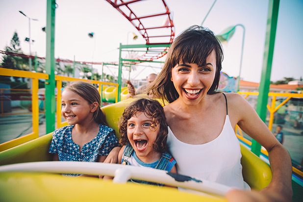 Een gezellig dagje uit naar een pretpark